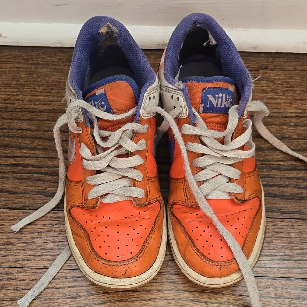 Nike Kids Orange Sneakers -unisex